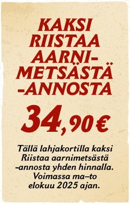 Riistaa Aarnimetsästä