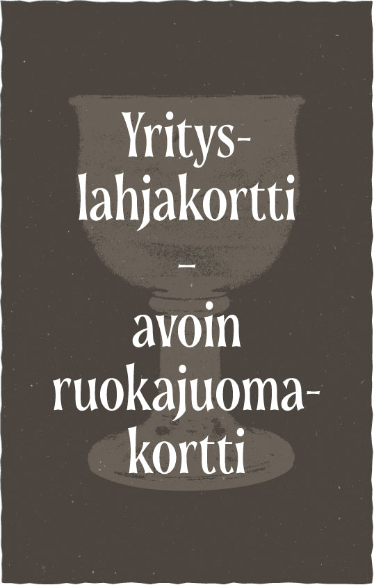 Yrityslahjakortti - Avoin ruokajuomakortti