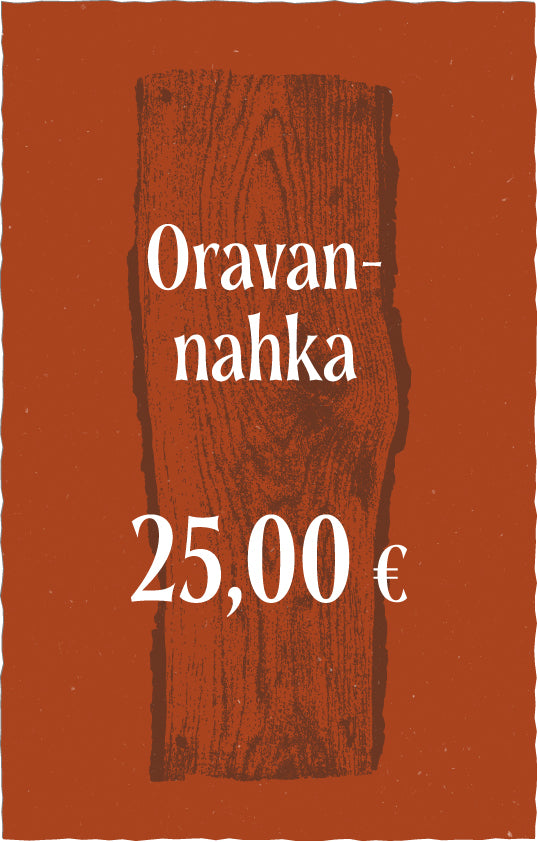 Avoin oravannahka