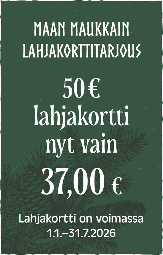 50€ Harald lahjakortti