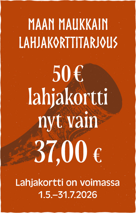 50 €Haraldin kesälahjakortti